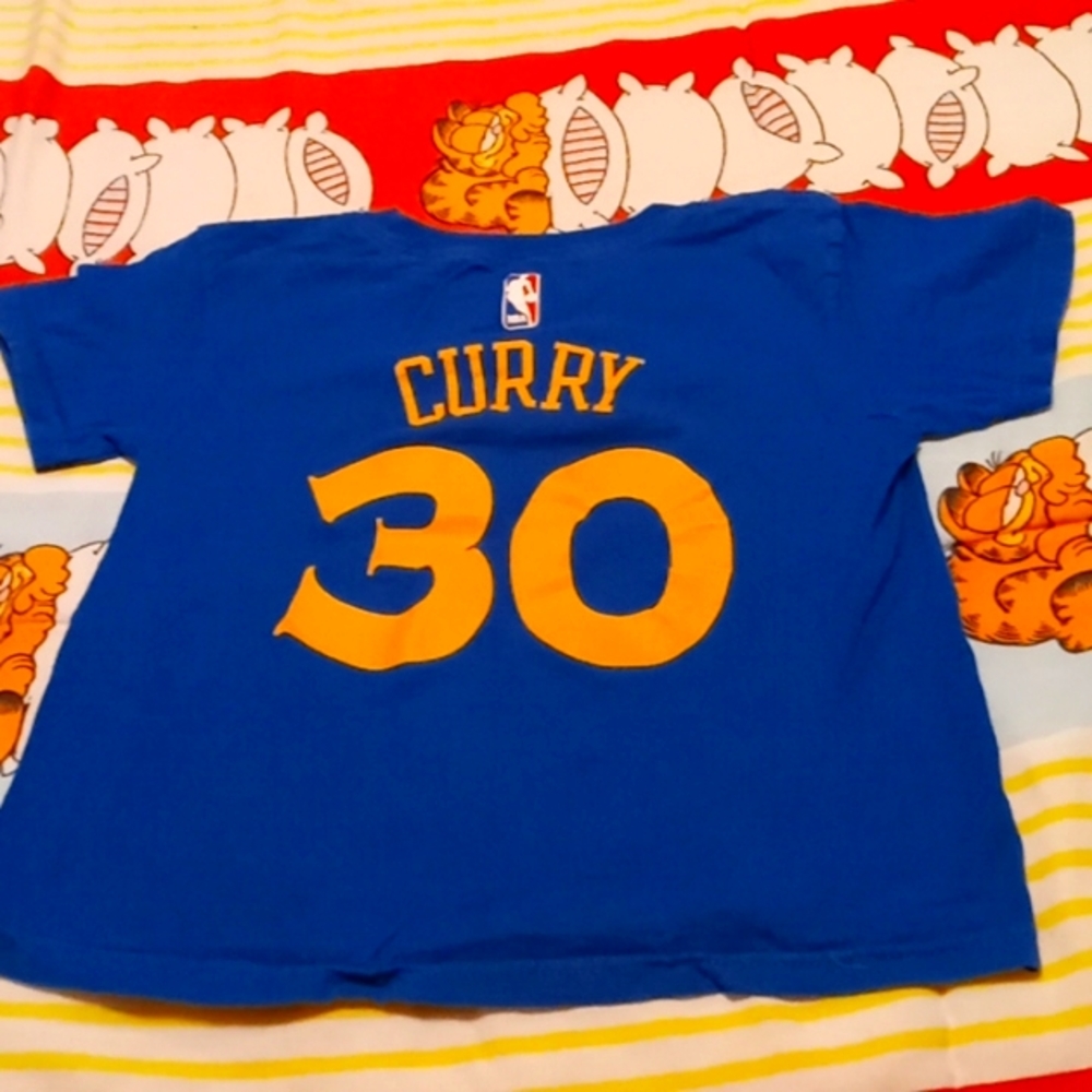 Child's NBA 🏀 Steph Curry #30 Golden State Warriors Tshirt